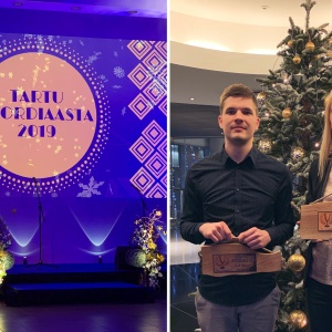 Tartu spordiaasta 2019 pidulik lõpetamine Dorpat Konveretsikeskuses